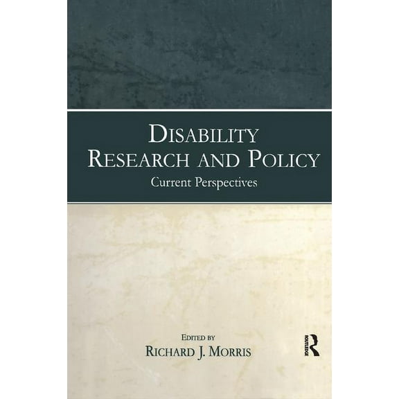 Disability Research and Policy: Current Perspectives, (Paperback)