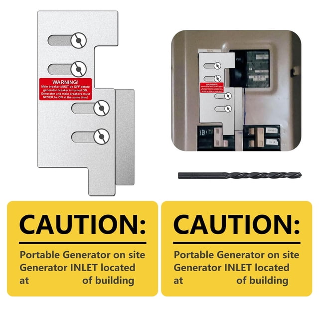 Kit de bloqueo de generador HFDCHBS compatible con Eaton/Cutler Hammer