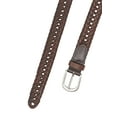 thumbnail image 2 of Wrangler® Men's and Big Men's Genuine Leather Braided Belt, Sizes 32-52, 2 of 3
