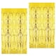 thumbnail image 3 of Billuyoard 2 uds cortinas de papel de aluminio decoración fondos de oropel papel de aluminio colgante flecos borlas para fiesta boda Kits de decoración para fiestas Billuyoard HA006464-00, 3 of 6