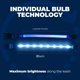thumbnail image 2 of Collar LED para perro Blazin Light Up USB recargable a prueba de agua, 2 of 9