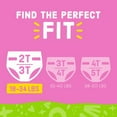 thumbnail image 3 of 2X - Comforts Day or Night Training Pants Girls 2T-3T (18-34 lbs) 26 count, 3 of 5