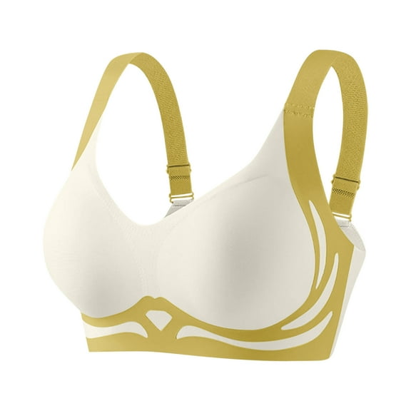 Fancifize Womens Seamless Push Up Bras No Underwire Full Coverage Bra Comfortable Wireless Underwear Everyday Bralettes