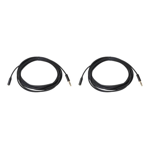 Cable de Extensión de Audio Methold 3.5mm 5m 2piezas TPE