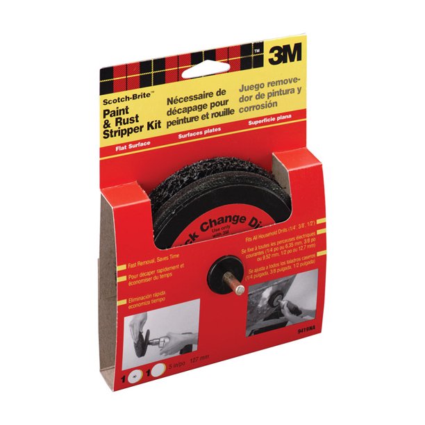 3M ScotchBrite Paint and Rust Stripper Kit