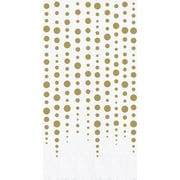 Creative Converting 339903 Gold 50th Anniversary Dinner Napkins, 16 Count