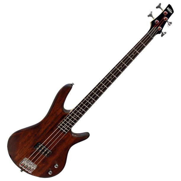 Bajo eléctrico Ibanez GSR100EX GIO Mahogany Oil con pastilla