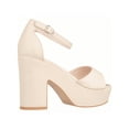 thumbnail image 3 of Women Platform Chunky Heeled Sandals Ankle Strap Sexy Open Toe Heels Chunky Block Platform Wedge Sandals, 3 of 5
