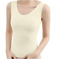 thumbnail image 4 of Jamicy Girls Tank Tops with Built In Bras for 13-17 Years Training Bras for Girls with Lightly Pads Teen Cotton Camisoles Undershirts Kids Crop Tank Tops, 4 of 9