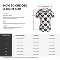 thumbnail image 4 of Yiaed Gear Tools Print Women's T Shirt V-Neck Short Sleeve Shirt Casual Breathable Tee Summer Tops-Large, 4 of 5