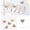 Multicolor-A, variant on Kokovifyves Nail Art Fritillary Alloy Flat Bottom Rhinestone Nail Polish GlueDecoration