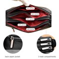 thumbnail image 5 of URSOFINE Women's Genuine Leather Crossbody Bag, Multi Compartment Shoulder Purse with Adjustable Strap, Lightweight Casual Sling Bag for Daily Use, 5 of 6
