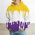 thumbnail image 2 of Shadoumai Hoodies for Boys Fashion Casual Kids Long Sleeve Pullover Hooded Sweatshirt Winter Oversized Pullover, 2 of 4