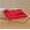Red, variant on Zenithome 5 Microfiber Cleaning Cloths, 5.91x5.91x0.31in, Orange Red Green Yellow Blue, Absorbent Non - Shedding for Kitchen Car Home
