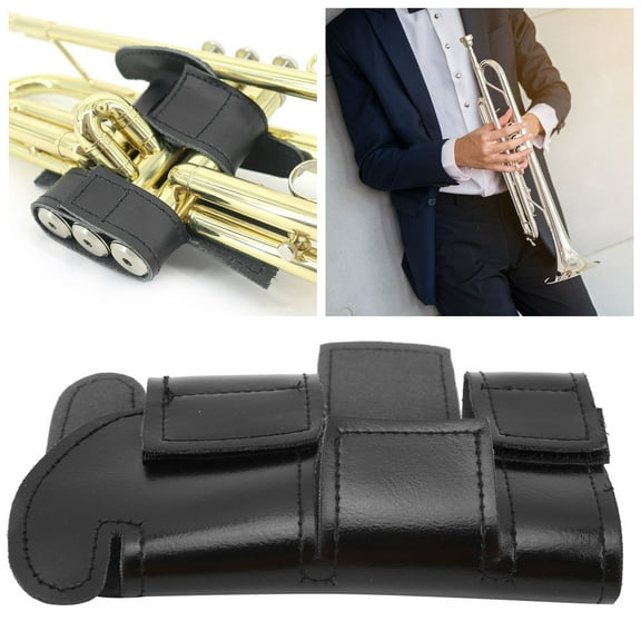 Trumpet Protective Case, Fine Workmanship Trumpet PU Leather Valve Guard, Easy To Install And Remove  Instrument Lovers Trumpet Beginner
