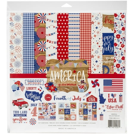 UPC: 0787790152019 | Echo Park Collection Kit 12 X12 -America