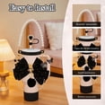 thumbnail image 5 of 9 PCS Cup Accessories Set for 20/30/40 oz Tumbler Including Bottle Cover Cup Strap Chain Pendant Bow Decoration Butterfly Pendant for Women, 5 of 11