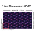 thumbnail image 3 of Homewish Natural Scenery Fabric by the Yard 2 Yard,Starry Sky Room Decor Fabric by the Yard,Pink Purple Black Fabric for Sewing For Girls,Microfiber Bedroom Decor, 3 of 6