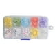 thumbnail image 1 of Pulseras para niños, cuentas, corazón, letras, cara sonriente con cuerdas elásticas, Kit de cuentas para hacer joyas coloridas para niñas, 1 of 14