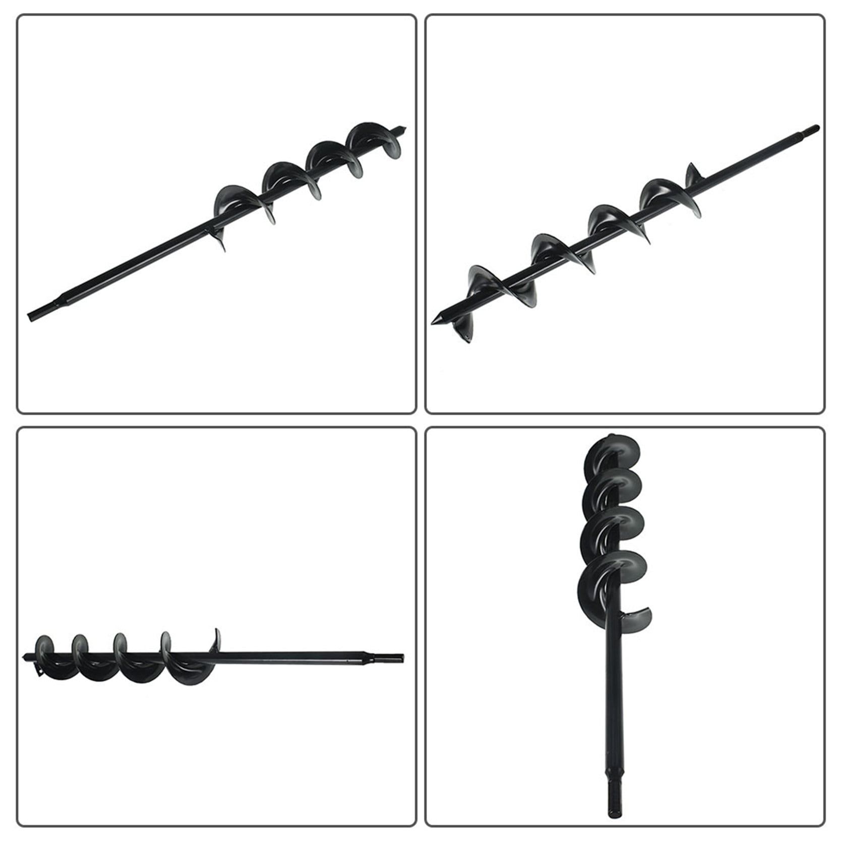 Labwork Auger Drill Bit 3 in. x 24 in. Garden Plant Flower Bulb Rapid Planter Spiral