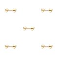 thumbnail image 2 of Sonducket Anillo para pezones con barra, accesorio de moda exquisito, accesorios de joyería, decoración corporal atractiva para mujeres, Cum-Here dorado Dorado Cum-aquí 5piezas Sonducket CBP223714, 2 of 5