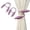 Purple, variant on Konghyp 2Pcs Curtain Tiebacks No-Hole Free Installation, Twisted Metal Live Buckle Tiebacks, Elegant Window Fixers for Home Decor, Versatile Ties for Living Rooms, Bedrooms, Offices