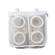 thumbnail image 2 of Bolsa de lavado de zapatos de lavandería | Cojín de espuma de doble capa de malla | Organizador de Almacenamiento de Zapatos de Viaje | Cierre de cremallera | Anillos colgantes | Poliéster, 2 of 9