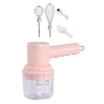 thumbnail image 4 of 1 Set Electric Garlic Masher Portable Meat Grinder Home Kitchen Eggbeater, 4 of 9