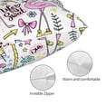 thumbnail image 3 of Fotbe Summer with Flamingo Funda de Almohada Decorativa Estilo Occidental, Lujo en Algodón, Fundas para Almohadas King, Cojín Estampado para Decoración del Hogar-20"x30", 3 of 6