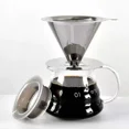 thumbnail image 4 of Reusable Coffee Filter Holder Versatile Double Layer Stainless Steel Coffee Tea Strainer Coffee Accessories Coffee Making Tool,1PCs, 4 of 6