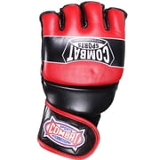 Combat Sports Traditional MMA Fight Gloves XLarge Black / Red