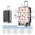 thumbnail image 6 of Xecao Birthday Cake print Elastic Luggage Cover, with double-sided print , is perfect for travel, business, and daily use, 6 of 9