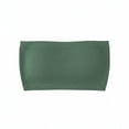 thumbnail image 3 of Busydd Bandeau Strapless Bras for Women S-XL Full Coverage Wireless Bras for Women Comfort Supportive Ribbed Seamless Bra M, 3 of 5
