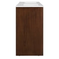 thumbnail image 4 of Modway Appia 48" Double Sink Bathroom Vanity in Walnut White, 4 of 10