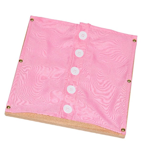 Perchero de ropa, juguete para aprender a vestirse, tabla de práctica, regalo para niños de 2 a 8 años, herramienta educativa de aprendizaje temprano, Botón