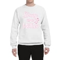 thumbnail image 2 of Wild Bobby, Strong as a Mother Mother's Day Unisex Crewneck Sweatshirt, White, 3X-Large, 2 of 6