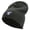 Grey, variant on Wizard Embroidered Big Size Superior Cotton Short Knit Beanie - Black XL-3XL