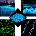 thumbnail image 5 of Glow Luminous Decor Gravel Cobble Crafts Dark Tank Pebbles Landscaping fluorescent Rocks for Path Aquarium Yard Garden Lawn - White, 5 of 8