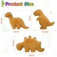 thumbnail image 5 of KY Dino Nugget Pillow Plush for Funny Birthday Gifts, Dinosaur Chicken Plush Nuggets Pillow are Cute Dinosaur Gifts for Teen Boys Girls Adults (Tyran Rex, Large), 5 of 7