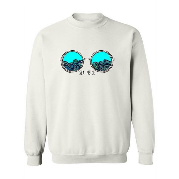 Sea Inside. Sweatshirt Women -Image by Shutterstock, Female Large