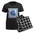thumbnail image 5 of CafePress - SALTIRE Pajamas - Women's Short Sleeve Print T-Shirt and Pants Dark Cotton Pajama Set, 5 of 7