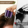 thumbnail image 3 of Laser Hair Growth Comb with Red Light Mode, Scalp Massager Comb for Hair Growth, Hair Growth in Women and Men, Deep Cleansing and Stress Relaxation (Purple), 3 of 7