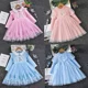 thumbnail image 2 of Disney 2-10Y Frozen Snow Queen Elsa Princesa Vestido Niñas Primavera Otoño Ropa Niños Manga Larga Para Fiesta Infantil Vestido Elsa, 2 of 5