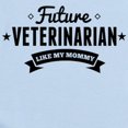thumbnail image 2 of CafePress - Future Veterinarian Like My Mommy Body Suit - Baby Light Bodysuit, Size Newborn - 24 Months, 2 of 4
