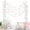 Pastel, variant on 5 Pieces Colorful Circle Garland Banner Hanging Paper Dot Decorations for Classroom, Birthday Party, Baby Shower, Wedding Backdrop & Photo Booth Graduation Decor (Rainbow)