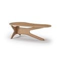 thumbnail image 6 of Camaflexi Mid Century Coffee Table, Solid Pine Wood Living Room Coffee Table, Light Oak, 6 of 7