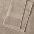 thumbnail image 5 of Cannon 100%  Turkish Cotton 100% Cotton  10 Piece Towel Set in Khaki, All Season, Adult Size, OEKO-TEX Certified, 5 of 9