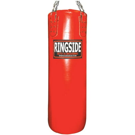 Ringside Leather Heavy Bag, Filled, 65 lbs
