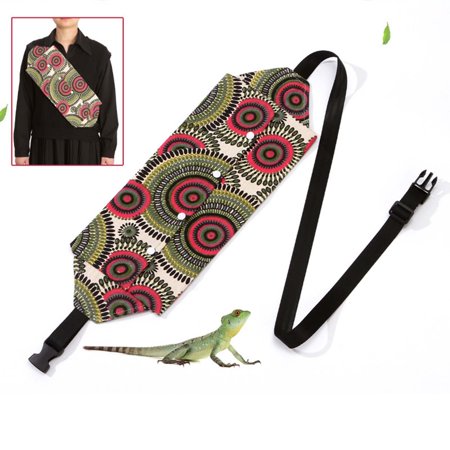 Reptile Carrier Travel Bag Bag Pouch for Chinchilla Outdoor Chameleon Bearded Dragon Accessories Sun Pattern