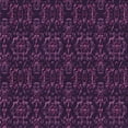 thumbnail image 1 of Ahgly Company Machine Washable Indoor Square Transitional Purple Jam Purple Area Rugs, 4' Square, 1 of 7